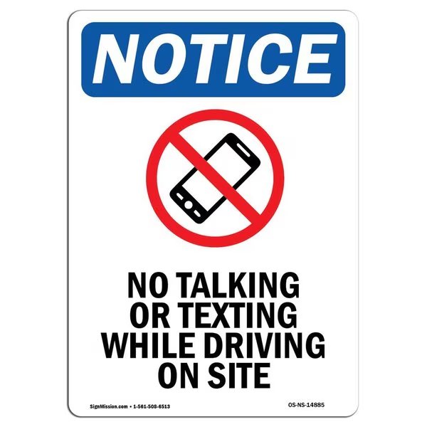 Safety Sign, OSHA , 10